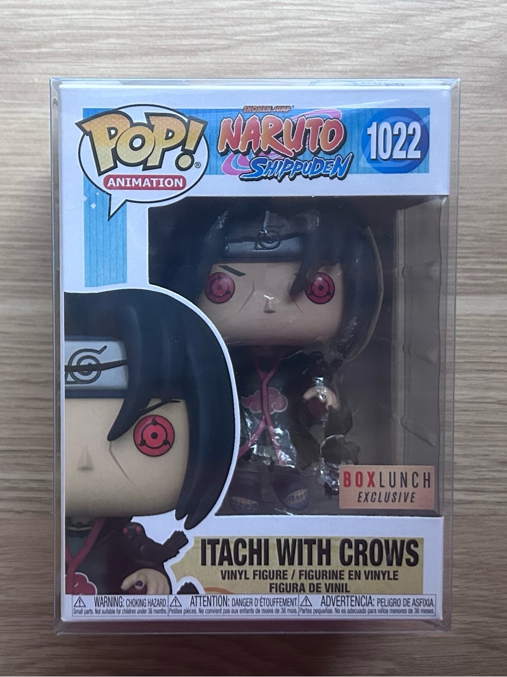 Funko Pop! Itachi with Crows from Naruto Shippuden #1022 BoxLunch Exclusive